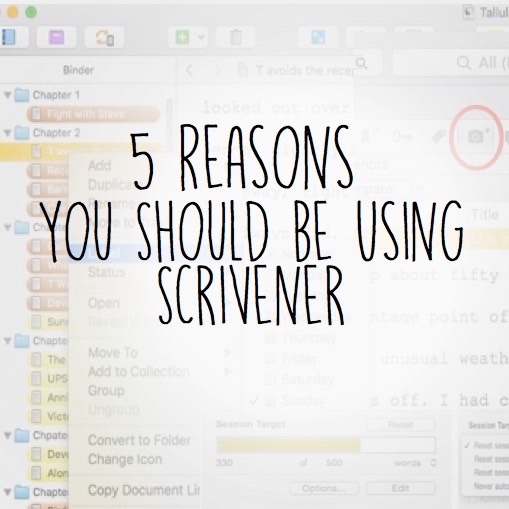 5 Reasons You Should Be Using Scrivener ~ April Dávila 1072