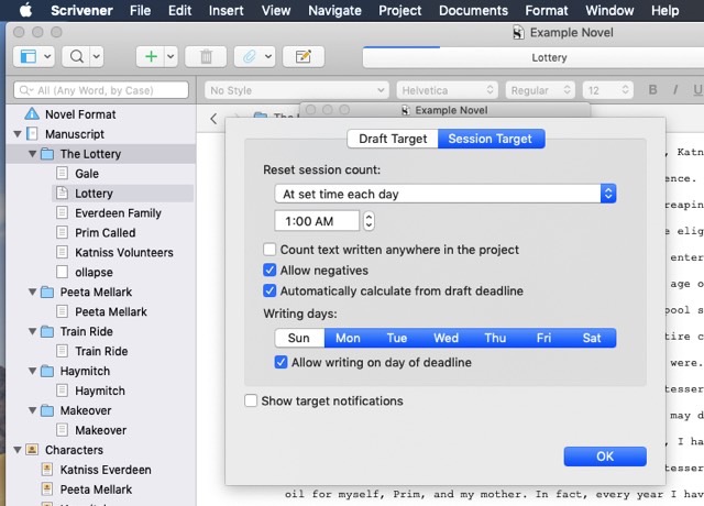 Word Count, Folio Count, and Character Count - Stenograph