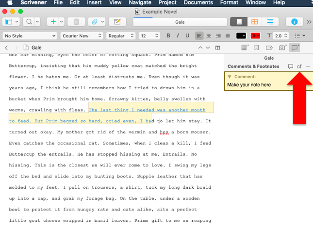 can you use endnote with scrivener