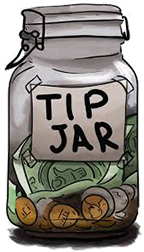 This image has an empty alt attribute; its file name is tipjar.png